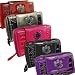 Ladies LYDC London Designer Mock Croc Purse Womens Wallet Hand Bag ***GIFT BOX***Purple*Red*Pink*Black*Navy***