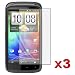 Three Clear Screen Protectors / Covers for HTC Sensation 4G