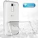 LG K10 Case, LG Premier Case, Kaesar Crystal Clear Ultra Slim Anti Scratch Bumper Case with Clear Back Panel Protective Case Cover for LG K10 / LG Premier LTE - Clear