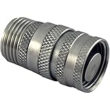 Quick Disconnect Garden Hose Fitting no stop 304 Stainless Steel Male x Female GHT