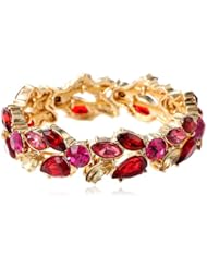 Anne Klein Gold-Tone Multi-Stretch Bracelet, 2.25"