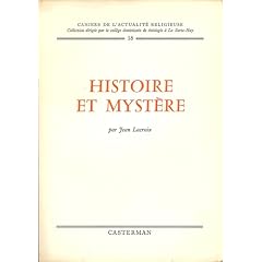 Histoire et myst�re : Par Jean Lacroix