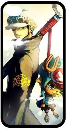 Ashley Device The Personalized Design For Iphone 4/4S Best Rubber Case Anime One Piece Trafalgar Law And Tony Tony Chopper