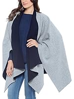 Conte of Cashmere Capa (Gris / Azul)