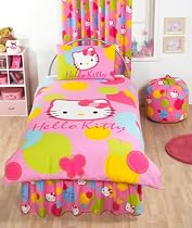 Hello Kitty 'Spot' Single Duvet Set - Latest Design!