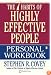 The 7 Habits of Highly Effective People Personal Workbook