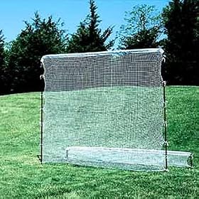 Golf Practice Net & Frame Safety Backstop Catches Golf BallsPRACTICE GOLF NET & FRAME