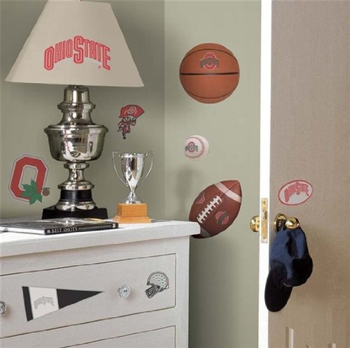 Magnificent Peel & Stick By RoomMates Ohio State University Wall Decals