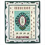Twelve Days of Christmas Throw Quilt Lap Throw Quilt