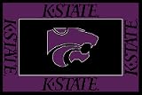 Kansas State Wildcats 4' x 6' Large Top View Area Rug