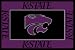 Kansas State Wildcats 4' x 6' Large Top View Area Rug