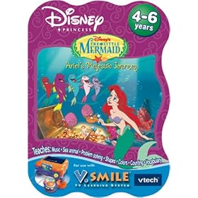 VTech V.Smile Learning Game: Disney's The Little Mermaid "Ariel's Majestic Journey"