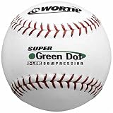 Worth. 44 COR Super Green Dot ASA 11 Inch Synthetic Slow Pitch S...