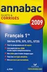 Fran�ais 1e STG, STI, STL, ST2S : Suj...
