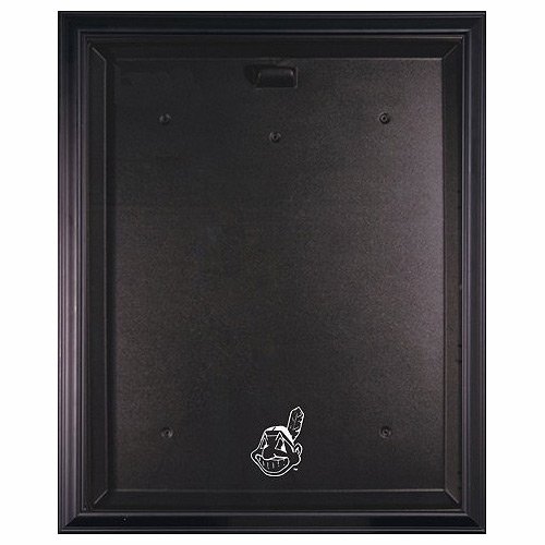 Mounted Memories Cleveland Indians Black Framed Logo Jersey Case