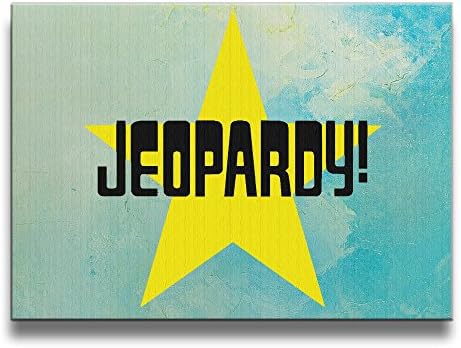 ReBorn Jeopardy Logo Frameless Wall Art Painting For Home Office Decoration