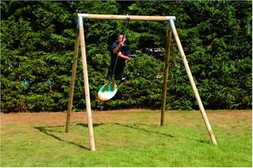 Childrens Toyshop  Third Party New : Plum Products Real Wooden Single wooden Swing Outdoor Surf Board