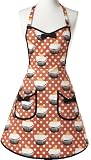 Jessie Steele Audrey Bib Apron, Pumpkin Cupcakes