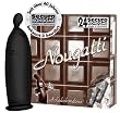 Orion 415103 Secura Nougatti, schwarze Kondome mit Schokogeruch und -geschmack, 24 St�ck