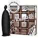 Orion 415103 Secura Nougatti, schwarze Kondome mit Schokogeruch und -geschmack, 24 St�ck
