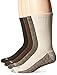 Dickies Men's Medium Weight Marled Accent Moisture Control Crew Socks, 4 Pair