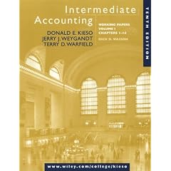 Intermediate Accounting, Volume 1, Chapters 1-14, Working Papers, 10th Edition