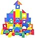 Non-Toxic 68 Piece foam Wonder Blocks for Children w/ Carry Tote - Non-Recycled Quality, Waterproof, Soft, Bright, Safe & Quiet