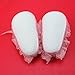 Princess Non-Slip Newborn Baby Toddler Girl Beautiful Lace Shoes 0-3 Month - White