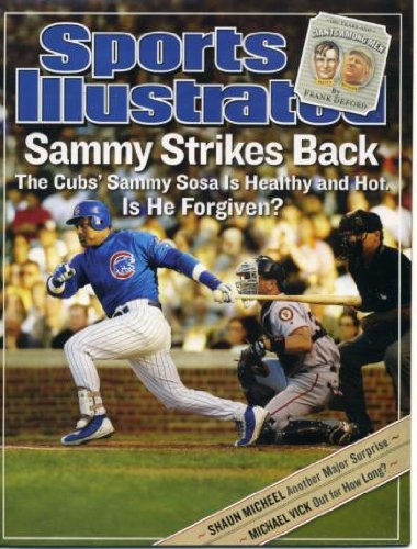 Sports Illustrated August 25, 2003 Sammy Sosa/Chicago Cubs, Michael Vick's Broken Leg, Shaun Micheel/PGA Golf, Rutgers Football