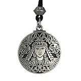Brigid Celtic Goddess Jewelry Wiccan Necklace Brigit Pagan Pendant