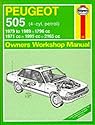 Peugeot 505 (Petrol) 1979-89 Owner's Workshop Manual (Service & repair manuals)