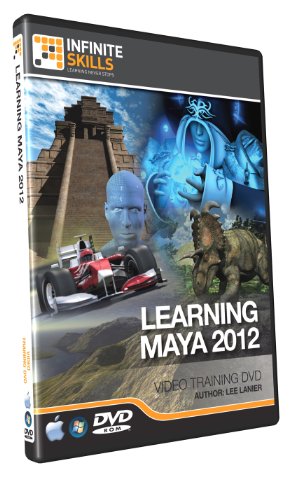 Maya 2012 Training DVD - 12 Hours. Works on PC or Mac