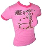 ORIGINAL Vintage 1978 Think Pink Panther Sexy Glitter Iron-On T-Shirt