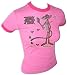 ORIGINAL Vintage 1978 Think Pink Panther Sexy Glitter Iron-On T-Shirt