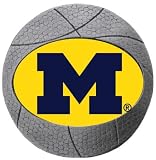Michigan Wolverines Basketball One Inch Pewter Pin (Set of 2)