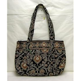 Vera Bradley Caffe Latte Betsy Bag