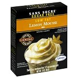 Review San Sucre  / Sans Sucre Sugar-Free Low-Fat Lemon Mousse Mix, 3-Ounce Packages (Pack of 12)