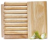 Lipper Beechwood Collection 9-Piece Coaster Set