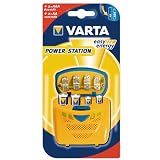 Varta Easy Energy Powerstation Ladegeraet inkl. 2 Power Akkus Ready2Use AAA Micro und 2 Power Akkus Ready2Use AA Mignon