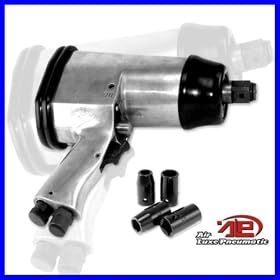 1 2 Air Impact Wrench Tool Kit, Short Shank Pneumatic by Import