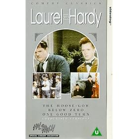 Laurel And Hardy - The Hoose- Gow / Below Zero / One Good Turn [VHS] [1929]
