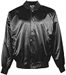 Augusta Sportswear Satin Solid Trim Baseball Jacket. 3600