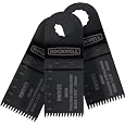 Rockwell RW9123.3 Sonicrafter 1-3/8-Inch Precision End Cut Blade, 3-Piece