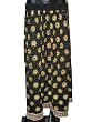 Black Belly Dance Dcrapechic Women's Long Skirt India 36 Inch Length