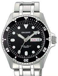 LUG15001B Orient Quartz Analog Sport Diver Black Watch