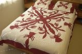 Sirrus Flower Comforter, Red