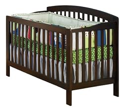 AtlanticFurnitureEco-FriendlyRichmondConvertibleCrib,AntiqueWalnut