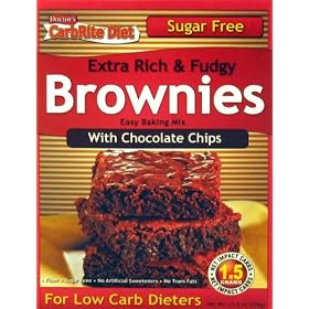 Doctor's Carbrite Diet - Chocolate Chip Brownie Mix, Sugar Free 11 Oz