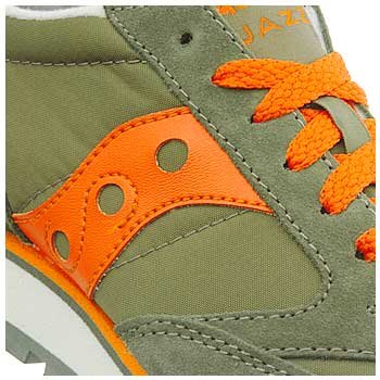 Saucony Women's Jazz S Series (Army/Orange 6.5 M) from Saucony