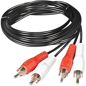 PHILIPS PH62102 Audio Stereo RCA Patch Cable - 6 Feet by Gemini